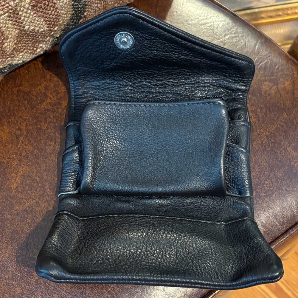 Romag Black Leather Wallet - Picture 2 of 9